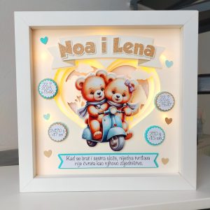 personalizirani poklon za blizance