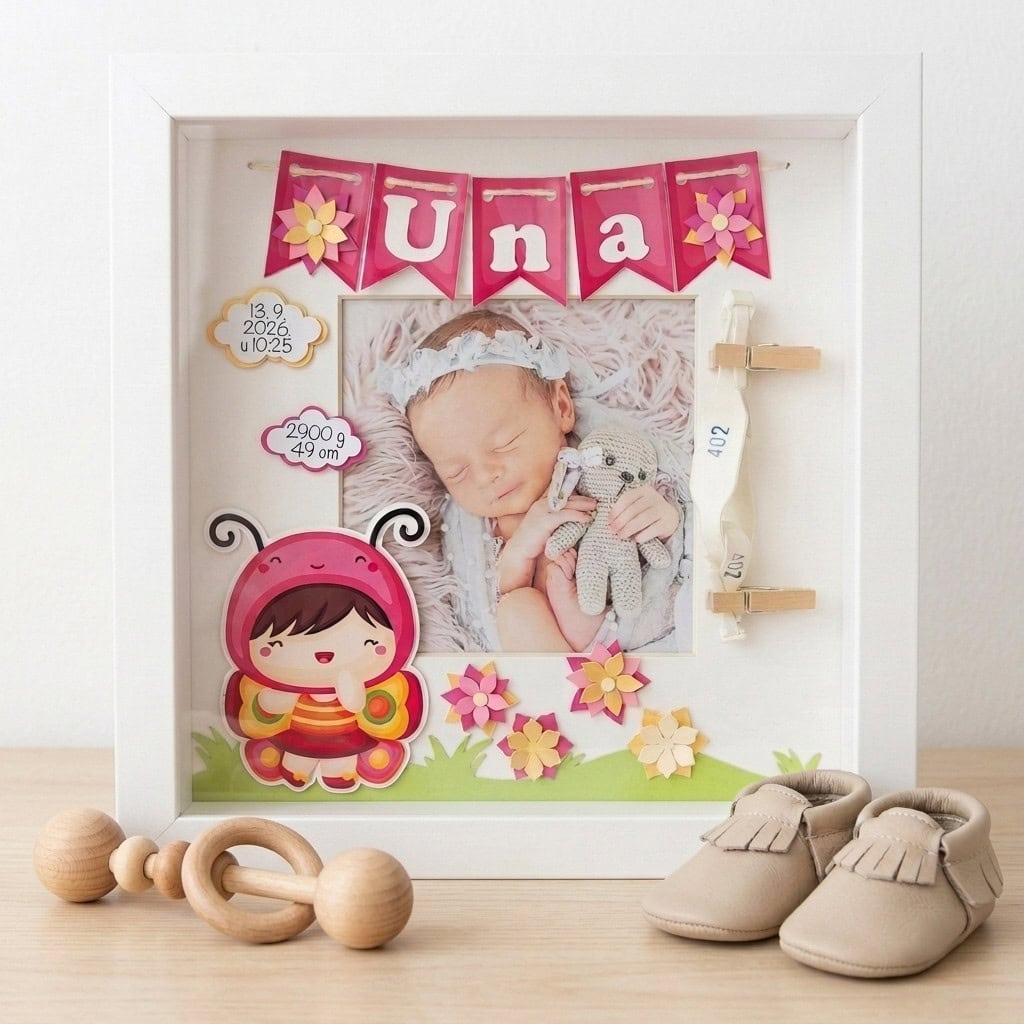personalizirani poklon za rođenje bebe