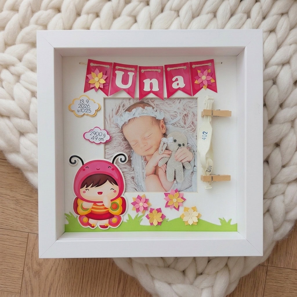 personalizirani poklon za rođenje bebe - Slika 3